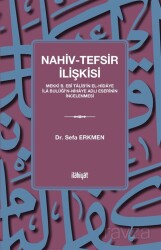 Nahiv-Tefsir İlişkisi - İlahiyat Yayınları