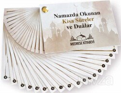 Namazda Okunan Kısa Sûreler ve Dûalar (Kartela) - Medrese Kitabevi (Afyon)