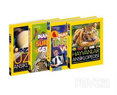 National Geographic Kids Ansiklopedi Seti (4 Kitap) - 1