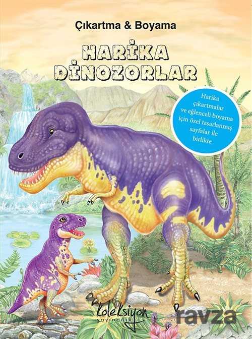 National Geographic Kids -Harika Dinozorlar (Çıkartma-Boyama) - 1