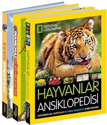 National Geographic Kids Hayvanlar Ansiklopedi Seti (3 Kitap) - 1