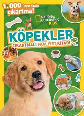 National Geographic Kids Köpekler Çıkartmalı Faaliyet Kitabı - 1