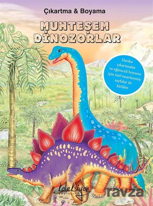 National Geographic Kids -Muhteşem Dinozorlar (Çıkartma-Boyama) - 1