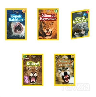National Geographic Kids Ölümcül Hayvanlar Seti (5 Kitap) - 1