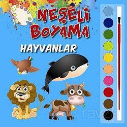 Neşeli Boyama / Hayvanlar - Parıltı Yayıncılık