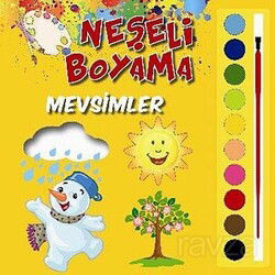 Neşeli Boyama / Mevsimler - Parıltı Yayıncılık