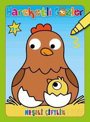 Neşeli Çiftlik - Hareketli Gözler - 0-6 Yaş Yayınları