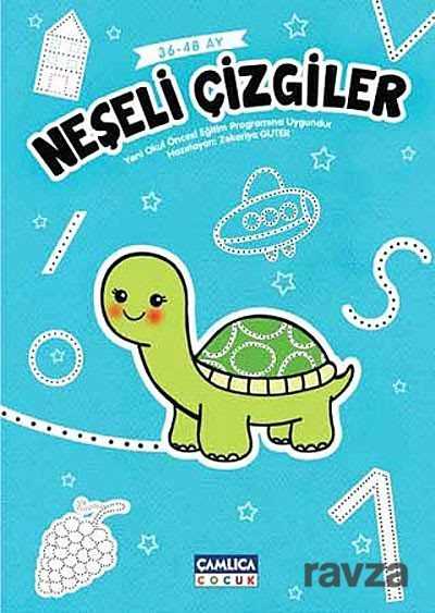 Neşeli Çizgiler (36-48 Ay) - Çamlıca Çocuk Yayınları