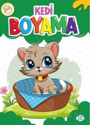 Neşeli Kedi Boyama - 1