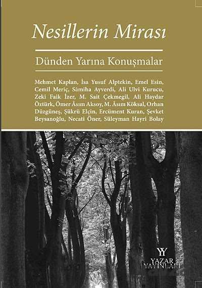 Nesillerin Mirası - Yazar Yayınları (Ankara)