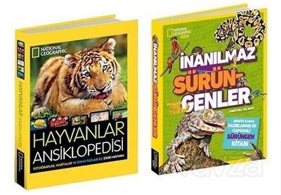 NG Kids Hayvanlar Ansiklopedi Seti 2 Kitap - 1