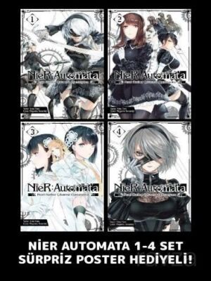 NieR: Automata 1-4 Poster Hediyeli Set - 1