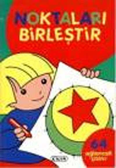 Noktaları Birleştir - Kırmızı (64 Eğlenceli Çizim) - Çiçek Yayıncılık