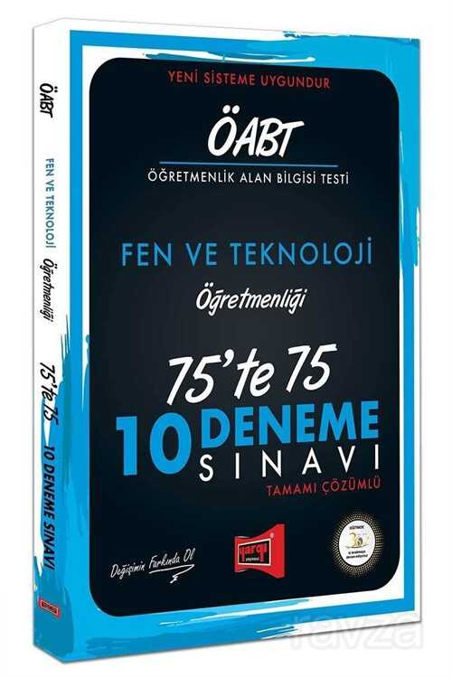 ÖABT Fen ve Teknoloji Öğretmenliği 75'te 75 10 Deneme Sınavı - 1