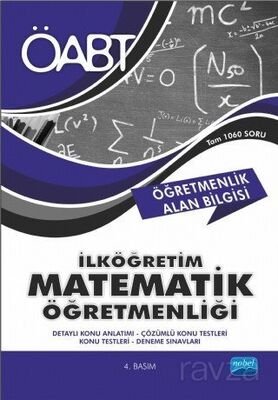 ÖABT İlköğretim Matematik Öğretmenliği - Öğretmenlik Alan Bilgisi - 1