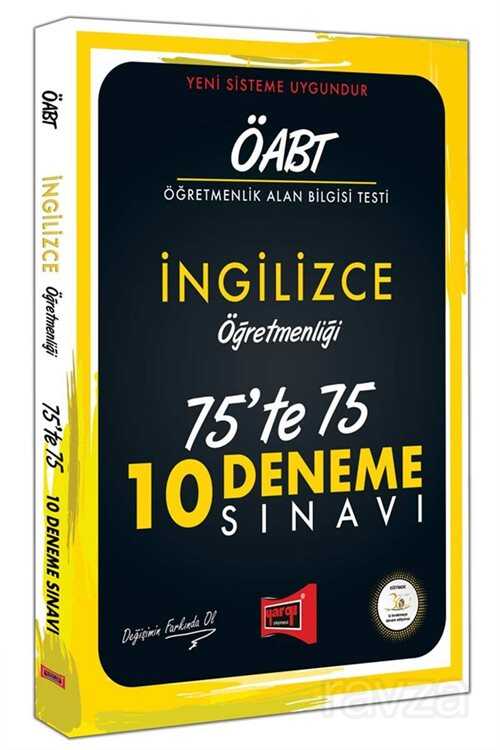 ÖABT İngilizce Öğretmenliği 75'te 75 10 Deneme Sınavı - 1