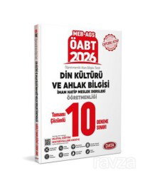 ÖABT MEB-AGS Din Kültürü ve Ahlak Bilgisi İmam Hatip Meslek Dersleri Öğretmenliği Tamamı Çözümlü 10 - Data Yayınları