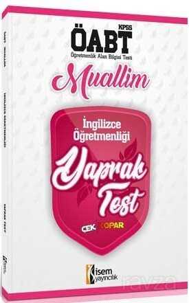 ÖABT Muallim İngilizce Öğretmenliği Yaprak Test - 1