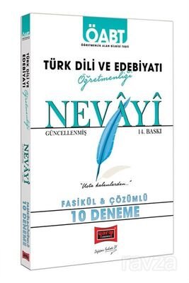 ÖABT Nevayi Türk Dili ve Edebiyatı Öğretmenliği Fasikül Çözümlü 10 Deneme - 1