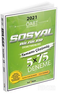 ÖABT Sosyal Bilgiler Öğretmenliği Tamamı Çözümlü 5x75 Deneme - 1