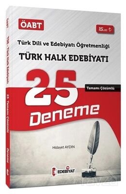 ÖABT Türk Dili Edebiyatı Türk Halk Edebiyatı 25 Deneme - 1