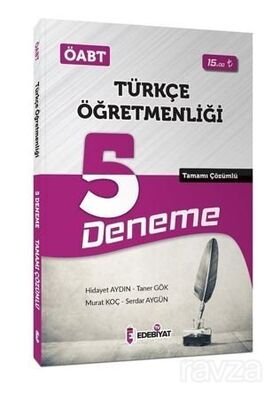 ÖABT Türkçe Öğretmenliği 5 Deneme Çözümlü - 1