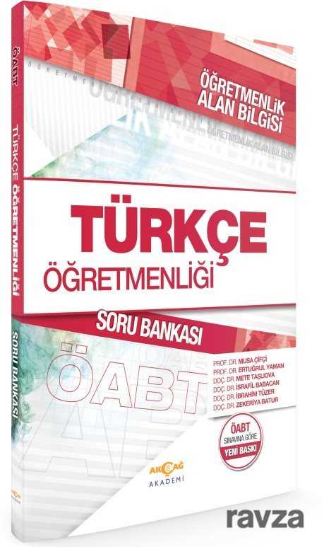ÖABT Türkçe Öğretmenliği Soru Bankası - Akçağ Yayınları