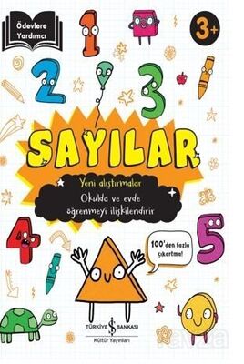 Ödevlere Yardımcı Sayılar 3+ Yeni Alıştırmalar - 1