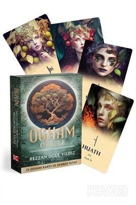 Ogham Oracle Kehanet Kartları Ve Rehber Kitap (Özel Kutulu Set) - 1
