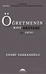 Öğretmenin Not Defteri 1 - Motto
