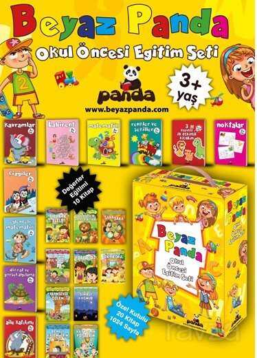 Okul Öncesi Eğitim Seti (3+ Yaş) - Beyaz Panda Yayınları