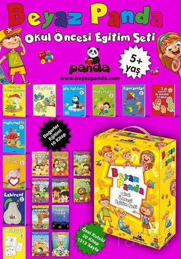 Okul Öncesi Eğitim Seti (5+ Yaş) - Beyaz Panda Yayınları