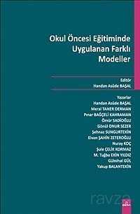 Okul Öncesi Eğitiminde Uygulanan Farklı Modeller - 1