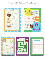 Okul Öncesi Elifba Seti sevimli harfler - 4