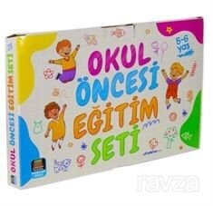 Okul Öncesi Neşeli Eğitim Seti (5 Kitap Set) - Mercan Okul Yayınları