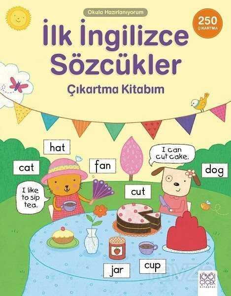 Okula Hazırlanıyorum - İlk İngilizce Sözcükler Çıkartma Kitabım - 1