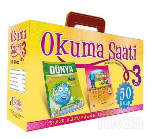 Okuma Saati 3. Sınıf (50 Kitap) - Damla Yayınları
