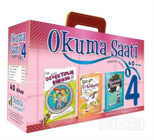 Okuma Saati 4. Sınıf (40 Kitap) - Damla Yayınları