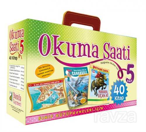 Okuma Saati 5. Sınıf (40 Kitap) - Damla Yayınları