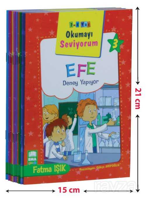 Okumayı Seviyorum Seti (10 Kitap Takım - Küçük Boy) - Ema Çocuk