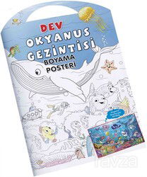 Okyanus Gezintisi Dev Boyama Posteri - 0-6 Yaş Yayınları