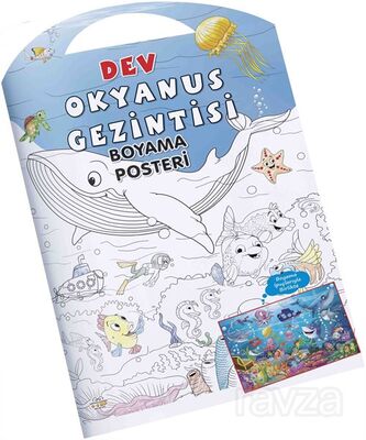 Okyanus Gezintisi Dev Boyama Posteri - 1