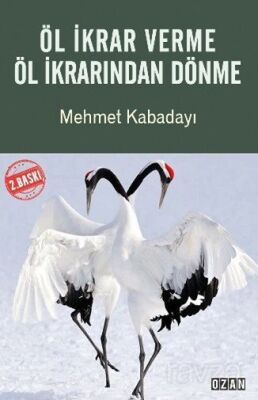 Öl İkrar Verme Öl İkrarından Dönme - 1