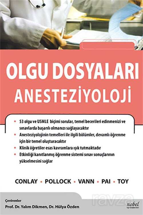Olgu Dosyaları Anesteziyoloji - Nobel Tıp Kitabevleri