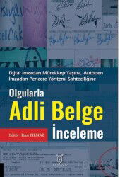 Olgularla Adli Belge İnceleme - Akademisyen Kitabevi