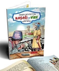 Ömer Seyfettin Hikayeleri Kaşağı ve Vire (Renkli Resimli 1. ve 2. Sınıflara - 6+Yaş) - 1