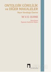 Ontolojik Görelilik ve Diğer Makaleler - Dergah Yayınları