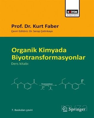 Organik Kimyada Biyotransformasyonlar - 1