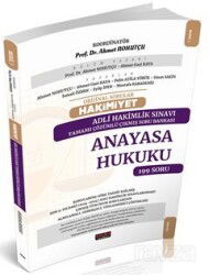 Orijinal Sorular Hakimiyet Adli Hakimlik Sınavı Anayasa Hukuku Çıkmış Soru Bankası - Savaş Yayınları