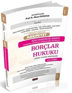 Orijinal Sorular Hakimiyet Adli Hakimlik Sınavı Borçlar Hukuku Çıkmış Soru Bankası - 1
